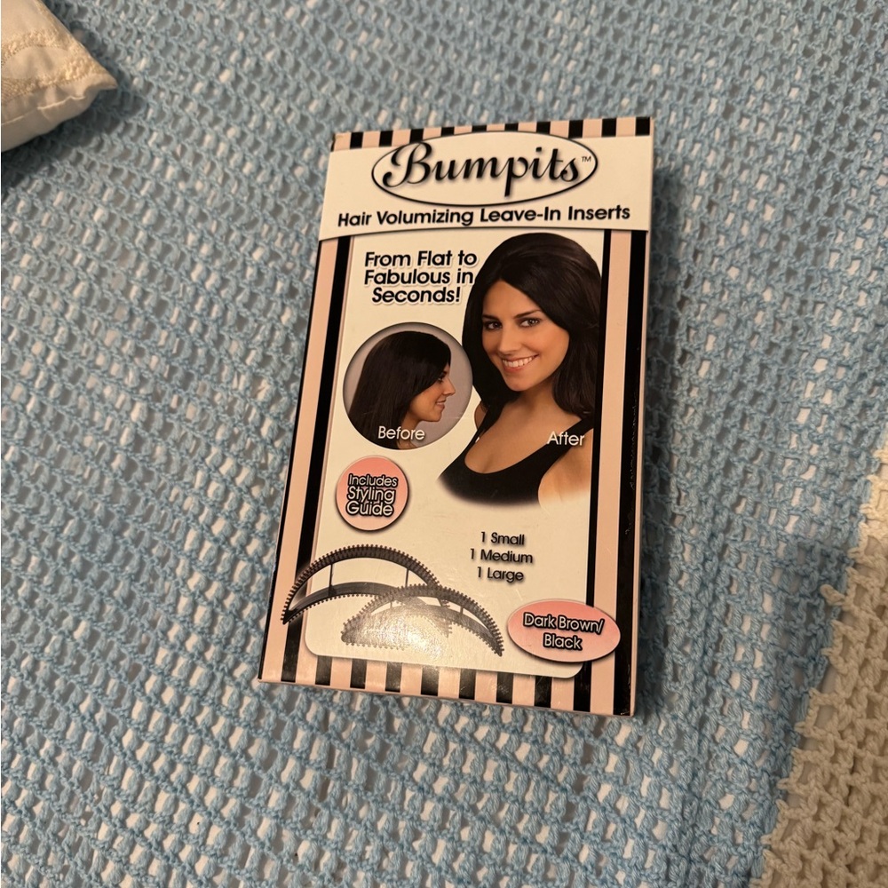 Hair Volumizing Inserts - Dark Brown and Black